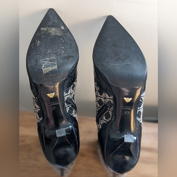 Armani Vintage Boots Size 37 - Picture 4 of 14